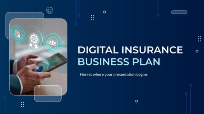 Digital Insurance Business Plan Presentation