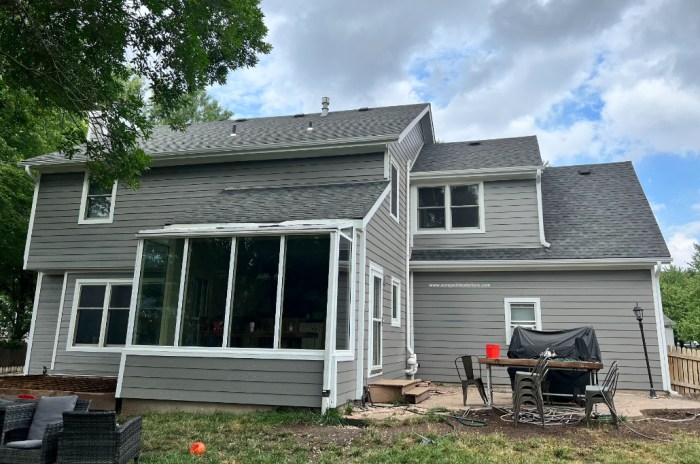 Aged Pewter James Hardie Siding