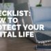 Checklist: How to protect your digital life [PMP #136] - Paul Minors