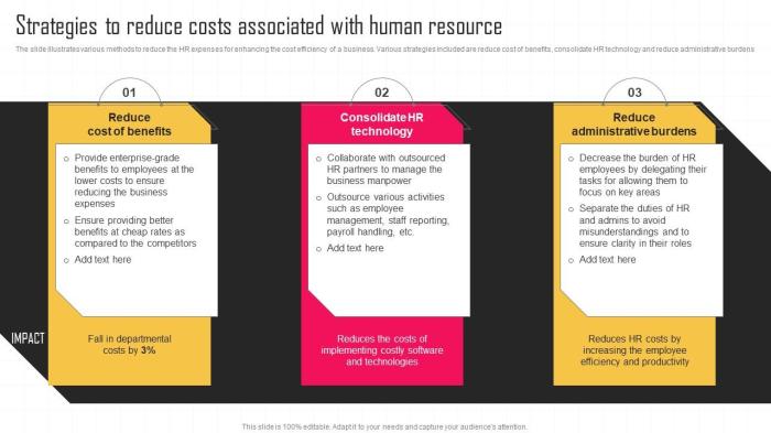Strategies To Reduce Costs Associated With Human Resource Key ...